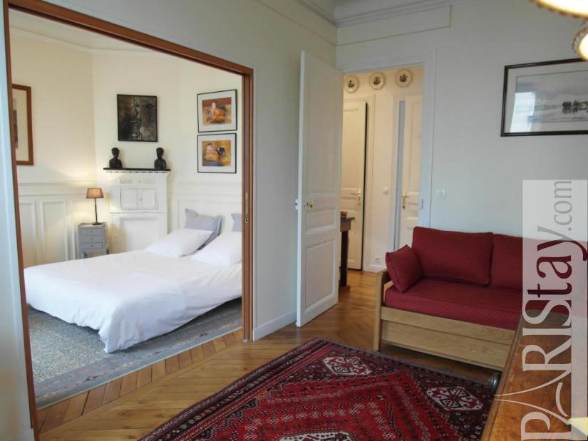 2 bedroom apartment short term renting paris Tour Eiffel 75015 Paris