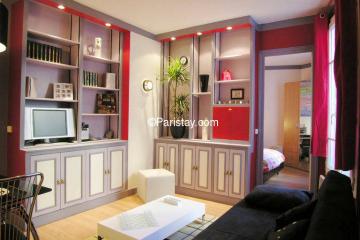 1 bedroom of Amiral Roussin 1 bed Paris apartments Tour Eiffel