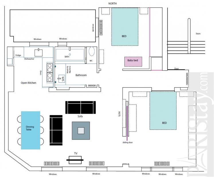 Paradis Designer 2 beds  98818