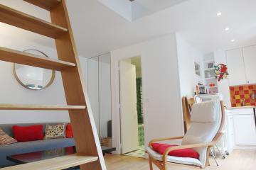 studio of Place des Vosges Tournelles apartments in Paris Le Marais