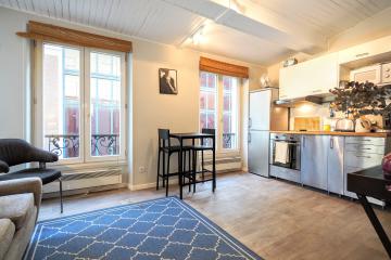 type T2 of Lafayette Only Paris apartment rentals Gare du Nord Eurostar Thalys