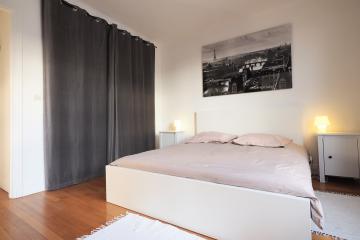 1 bedroom of Exelmans Balcony Apartment Auteuil