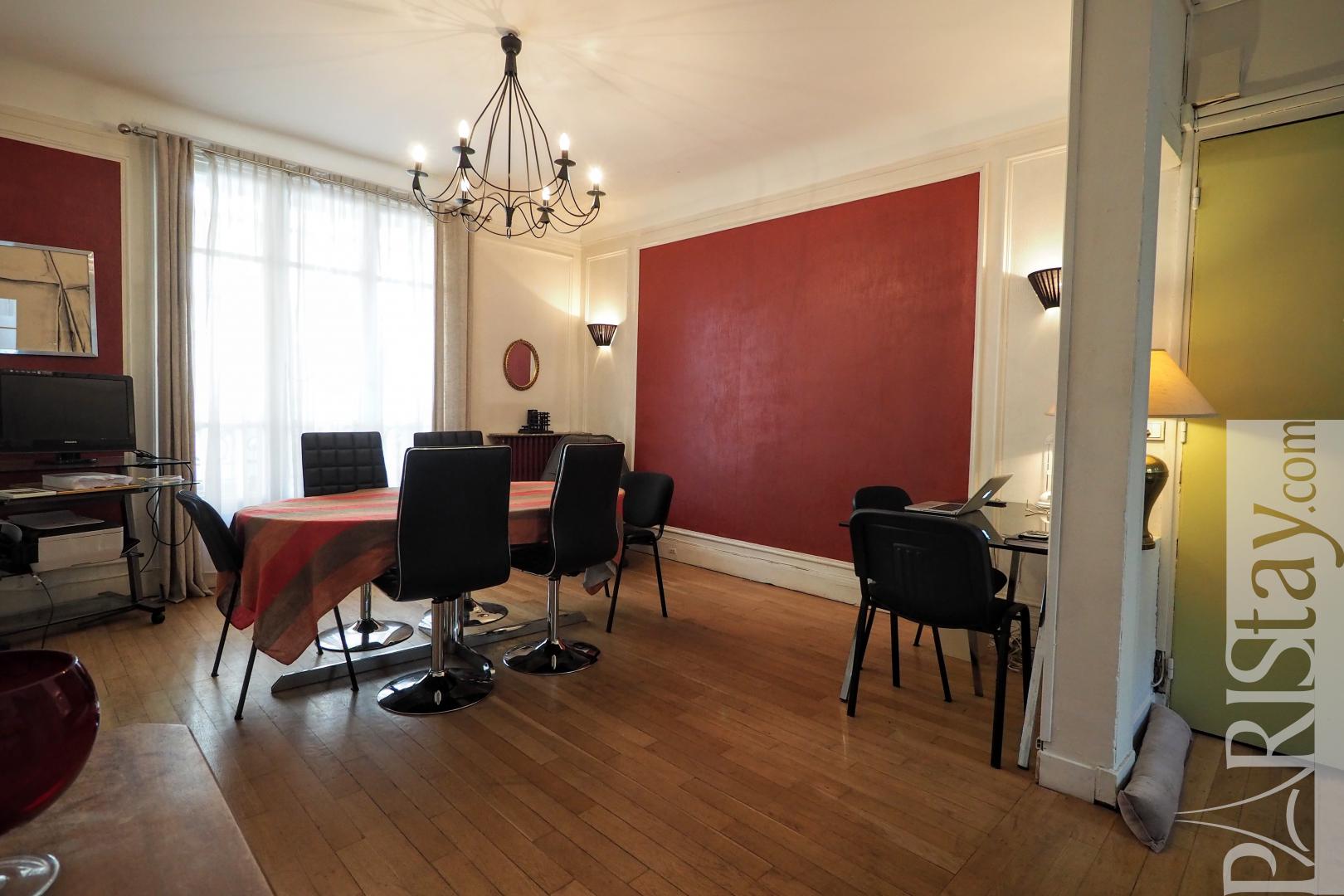 Paris flat for rent 2 bedroom apartment rental, convention