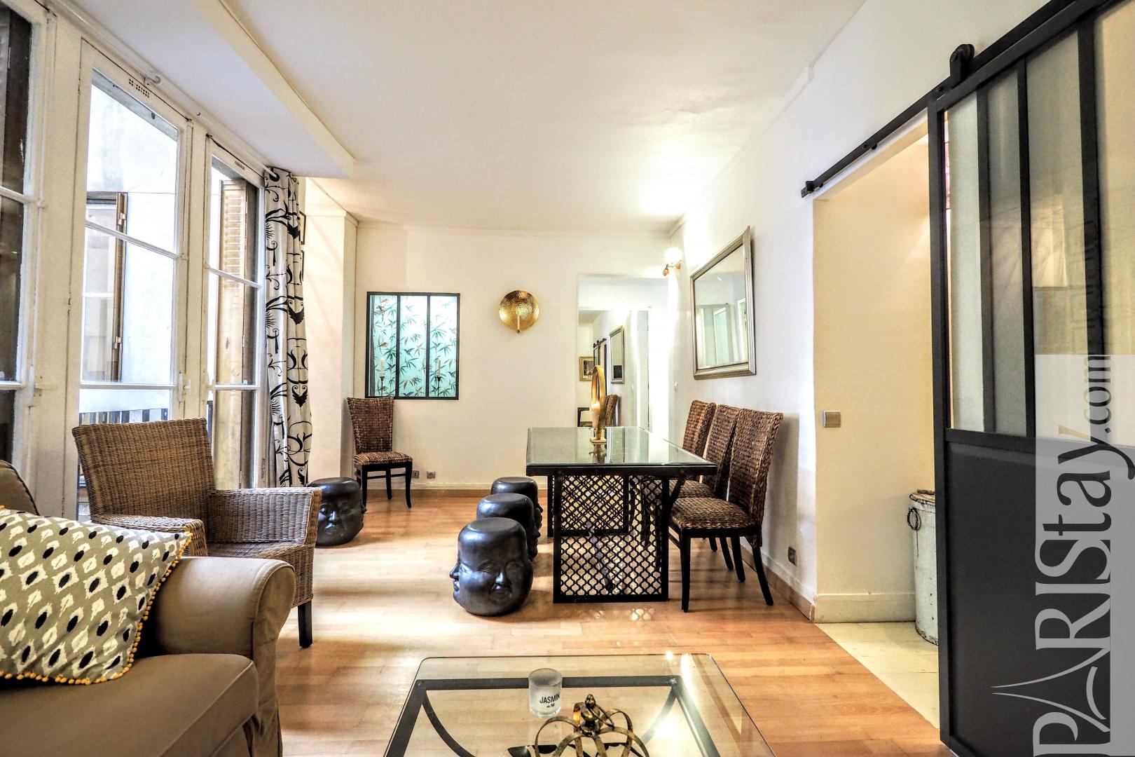 Apartments for rent in Paris furnished 5 bedrooms Le Marais