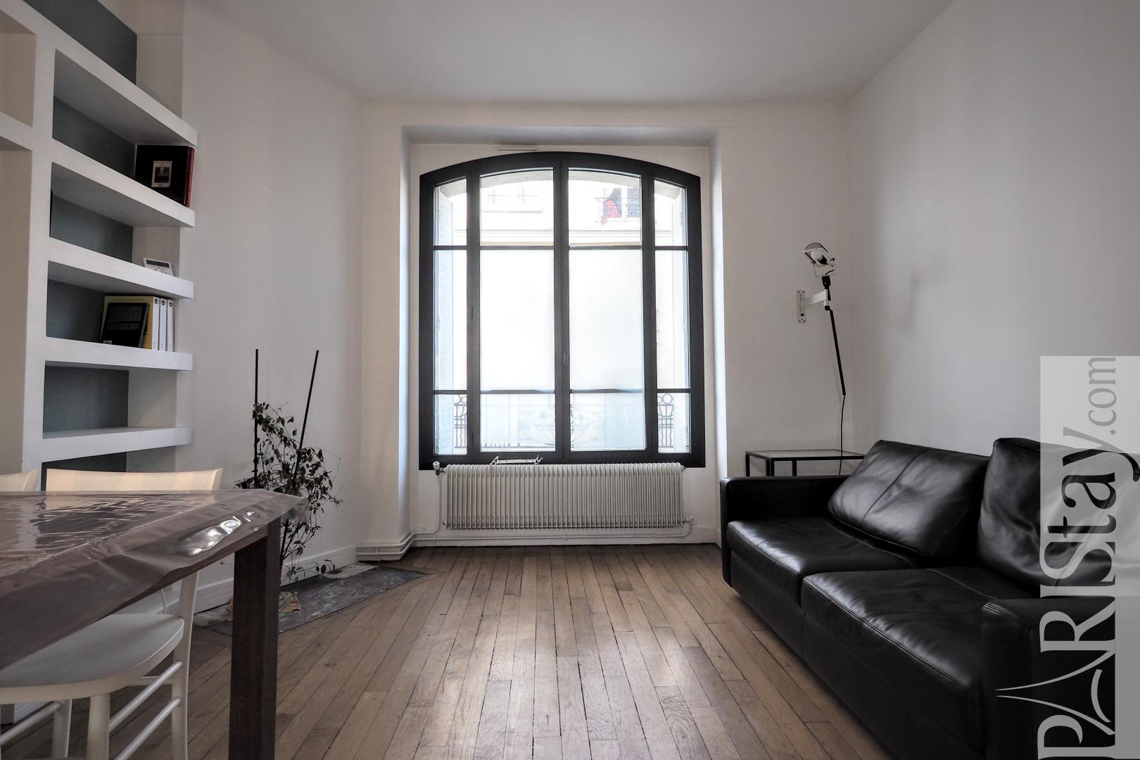 Paris apartment for rent family 2 bedrooms flat rental Pere Lachaise