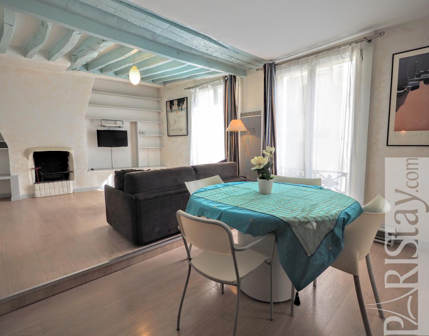 Paris Apartments Long Term One Bedroom Flat Rental Notre