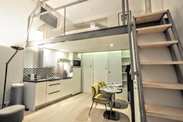 studio of Quai d'Orsay large studio apartments in Paris River seine