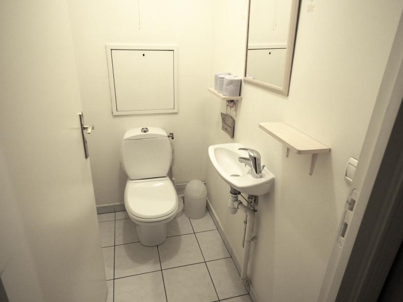 Separate toilet