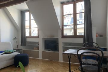 Apartment Place Contrescarpe balcony